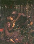 John William Waterhouse La Belle Dame sans Merci USA oil painting artist